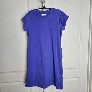 Columbia Women's Purple Short Sleeve Dress - Size XS/TP